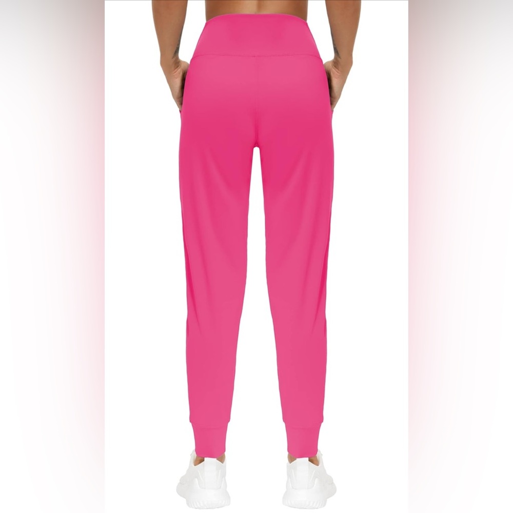 The Gym People Pink pull on women’s joggers NWOT, Large - Picture 5 of 9